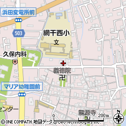 姫路浜田郵便局 ＡＴＭ周辺の地図