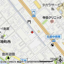 愛知県豊橋市下地町門65周辺の地図