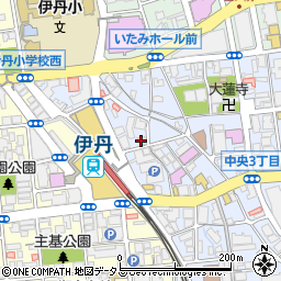 ファディー阪急伊丹駅前周辺の地図