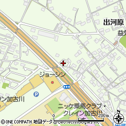 兵庫県加古川市東神吉町出河原435周辺の地図