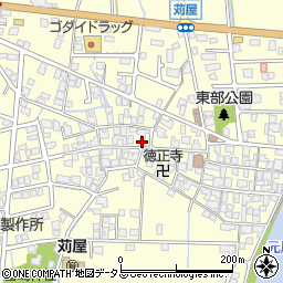 兵庫県たつの市御津町苅屋589周辺の地図