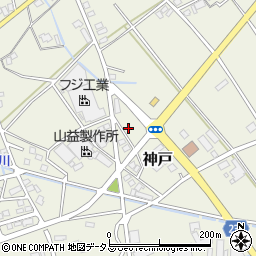 静岡県榛原郡吉田町神戸2685周辺の地図