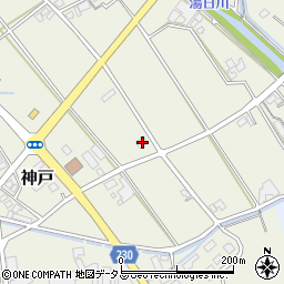 静岡県榛原郡吉田町神戸2713周辺の地図