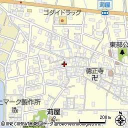 兵庫県たつの市御津町苅屋581周辺の地図