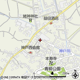 静岡県榛原郡吉田町神戸3975-2周辺の地図