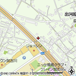 兵庫県加古川市東神吉町出河原436周辺の地図
