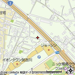 兵庫県加古川市東神吉町出河原826周辺の地図