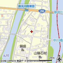 兵庫県たつの市御津町苅屋1307周辺の地図
