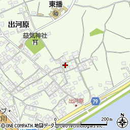 兵庫県加古川市東神吉町出河原170周辺の地図