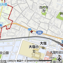 兵庫県姫路市大塩町2176周辺の地図