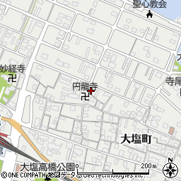 兵庫県姫路市大塩町127周辺の地図