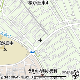 岡山県赤磐市桜が丘東4丁目4-8周辺の地図