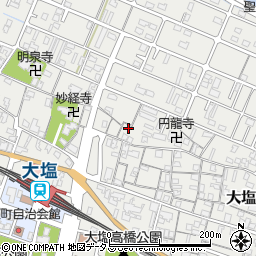 兵庫県姫路市大塩町417周辺の地図