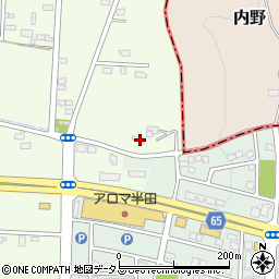 静岡県浜松市中央区東三方町315周辺の地図