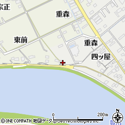 愛知県豊橋市下地町東前周辺の地図