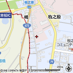 静岡県牧之原市勝田2031-13周辺の地図