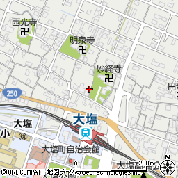 兵庫県姫路市大塩町344周辺の地図