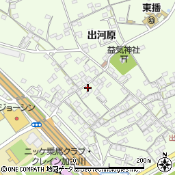 兵庫県加古川市東神吉町出河原370周辺の地図