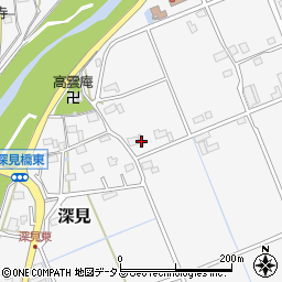 静岡県袋井市深見273周辺の地図