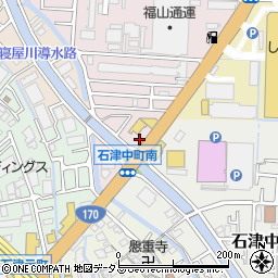 大阪府寝屋川市豊里町43周辺の地図