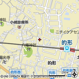 兵庫県姫路市的形町的形797周辺の地図