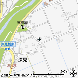 静岡県袋井市深見274周辺の地図