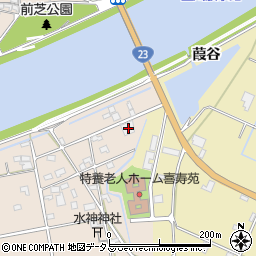 愛知県豊橋市前芝町加藤20周辺の地図