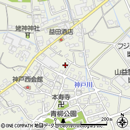 静岡県榛原郡吉田町神戸3991周辺の地図