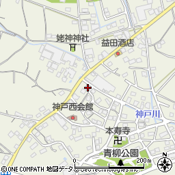静岡県榛原郡吉田町神戸3974周辺の地図