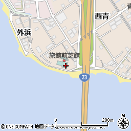 愛知県豊橋市前芝町浜新田周辺の地図