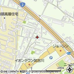 兵庫県加古川市東神吉町出河原806周辺の地図