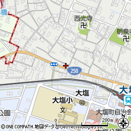 兵庫県姫路市大塩町282周辺の地図
