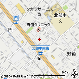 愛知県豊橋市下地町門4周辺の地図