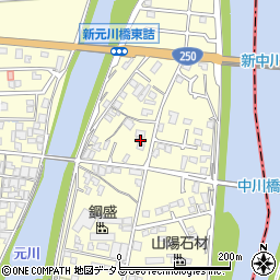 兵庫県たつの市御津町苅屋1301周辺の地図