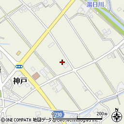 静岡県榛原郡吉田町神戸2712周辺の地図