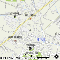 静岡県榛原郡吉田町神戸3990-1周辺の地図