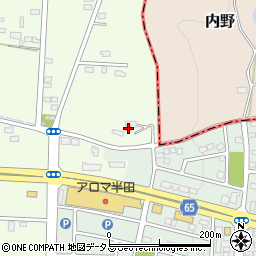 静岡県浜松市中央区東三方町314周辺の地図