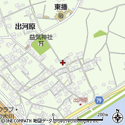 兵庫県加古川市東神吉町出河原150周辺の地図
