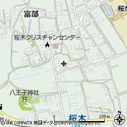 静岡県掛川市富部630-13周辺の地図