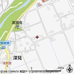 静岡県袋井市深見272周辺の地図