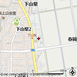 静岡県袋井市春岡1109周辺の地図