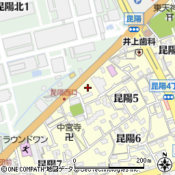 トヨタカローラ神戸伊丹店周辺の地図