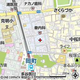 大阪府豊中市岡町7周辺の地図