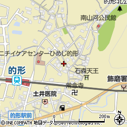 兵庫県姫路市的形町的形226周辺の地図