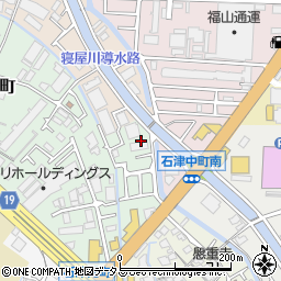 大阪府寝屋川市池田北町1周辺の地図