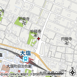 兵庫県姫路市大塩町433周辺の地図