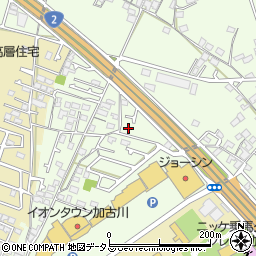 兵庫県加古川市東神吉町出河原825周辺の地図