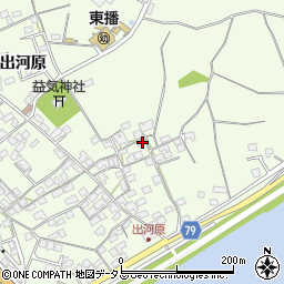 兵庫県加古川市東神吉町出河原164周辺の地図