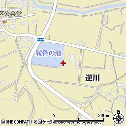 静岡県掛川市逆川422周辺の地図