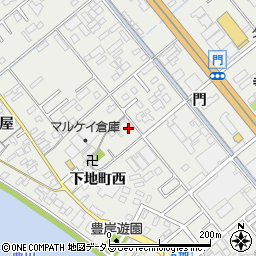 愛知県豊橋市下地町門131周辺の地図